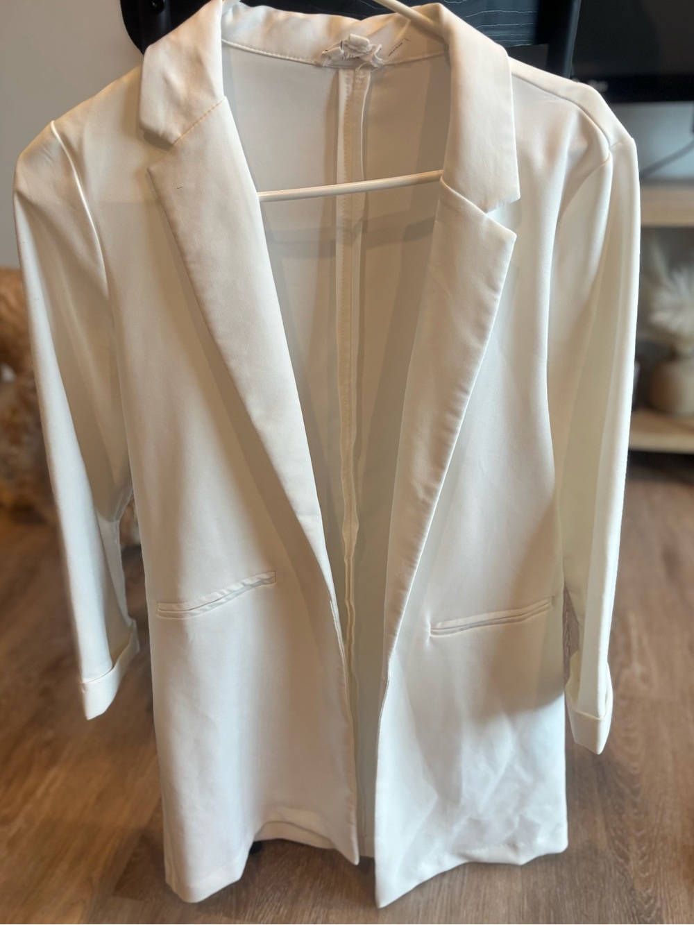 White blazer